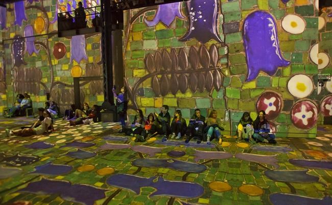 AP Photos: Immersive art gallery in Paris showcases Klimt | iNFOnews.ca