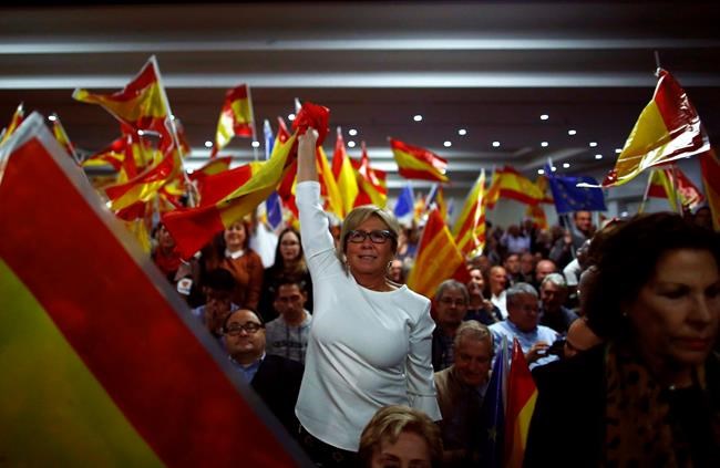 The Latest: Ex-Catalan president to lead party in election | iNFOnews.ca