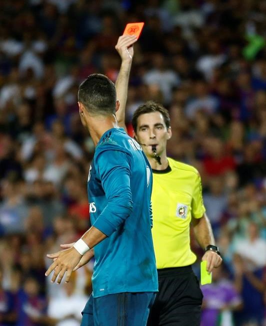 Cristiano Ronaldo banned for 5 games after pushing referee | iNFOnews.ca
