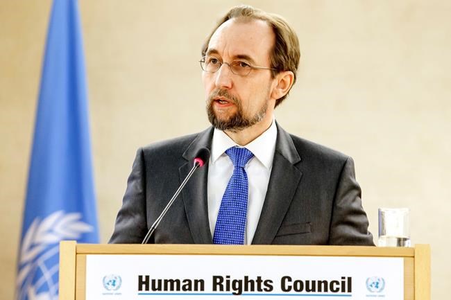 UN rights chief: China, White House seem 'hostile' on rights | iNFOnews.ca UN rights chief: China, White House seem 'hostile' on rights | iNFOnews.ca