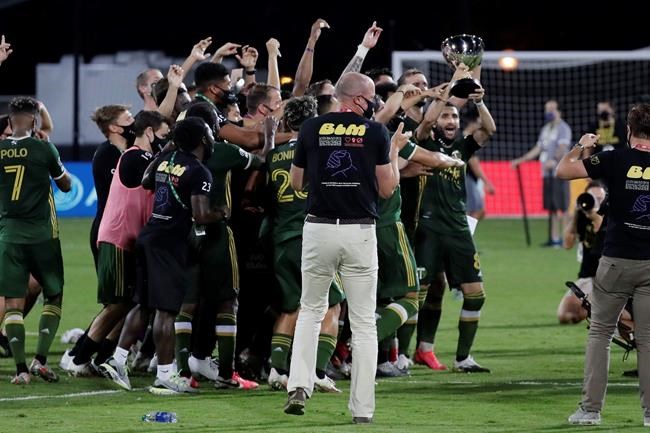 Portland beats Orlando 2-1 to claim MLS is Back championship | iNFOnews.ca