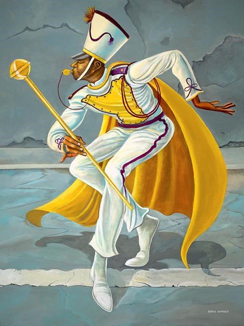 Exhibit features Ernie Barnes, football player turned artist | iNFOnews.ca