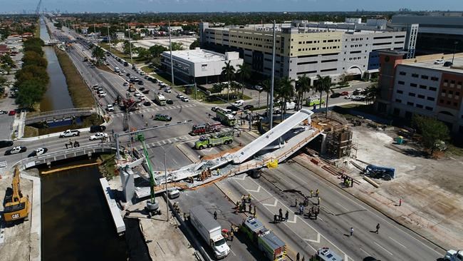 911 calls: Police fast on scene of Florida bridge collapse | iNFOnews.ca 911 calls: Police fast on scene of Florida bridge collapse | iNFOnews.ca