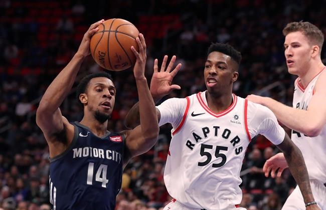 Raptors hold off Pistons 108-98 | iNFOnews.ca