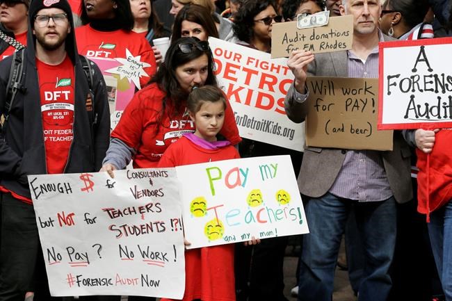 Detroit teachers to return to classroom after 2-day sick-out | iNFOnews.ca
