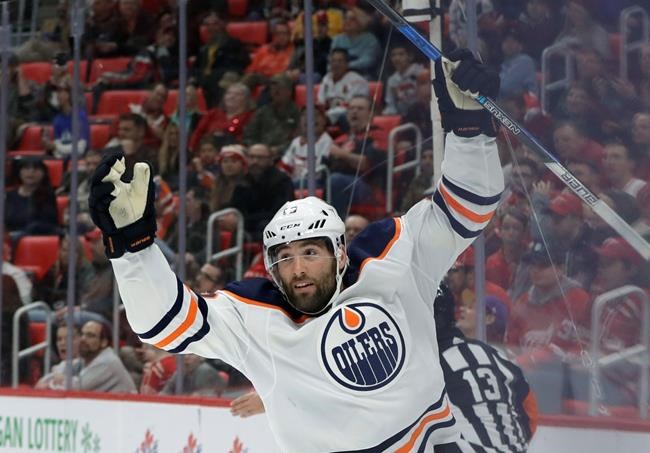 Oilers halt losing streak with 6-2 win over Red Wings | iNFOnews.ca