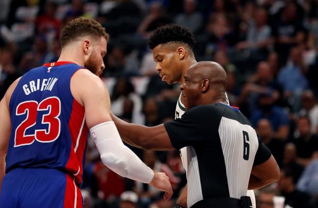 Antetokounmpo scores 41, leads Bucks to sweep of Detroit | iNFOnews.ca