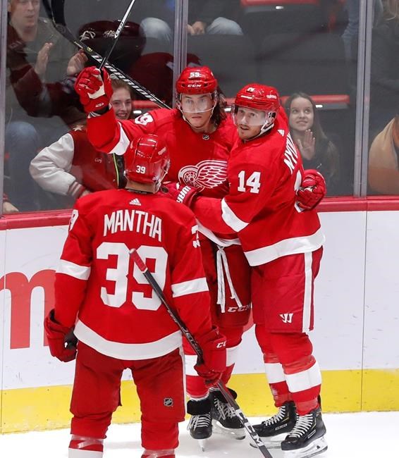 Brodziak scores twice, Oilers beat Red Wings 4-3 | iNFOnews.ca