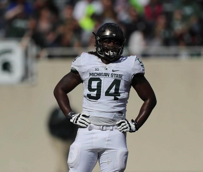 Ex-Spartan football player returned to Michigan in sex case | iNFOnews.ca