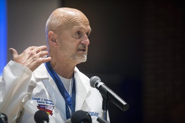Doctors: Officer stabbed in neck at airport recovering well | iNFOnews.ca Doctors: Officer stabbed in neck at airport recovering well | iNFOnews.ca