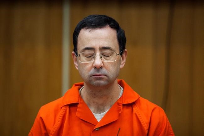 AP top sports story of '18: Nassar abuse, gymnastics turmoil | iNFOnews.ca AP top sports story of '18: Nassar abuse, gymnastics turmoil | iNFOnews.ca