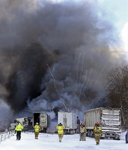 123-vehicle pileup on snowy interstate kills Cdn trucker in southwest Michigan | iNFOnews.ca 123-vehicle pileup on snowy interstate kills Cdn trucker in southwest Michigan | iNFOnews.ca