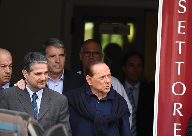 Berlusconi leaves hospital weak, hopes to still help Italy | iNFOnews.ca Berlusconi leaves hospital weak, hopes to still help Italy | iNFOnews.ca