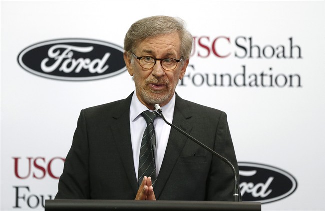 Ford, Spielberg team up to expand multimedia program designed to foster tolerance in students | iNFOnews.ca CP34522969
