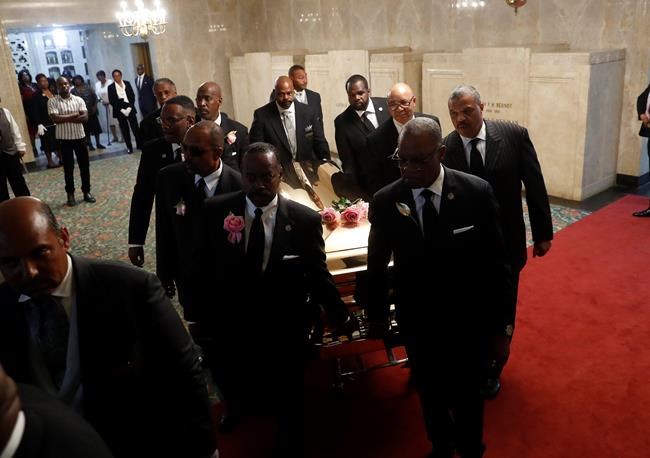 The Latest: Franklin funeral bishop apologizes to Grande | iNFOnews.ca The Latest: Franklin funeral bishop apologizes to Grande | iNFOnews.ca