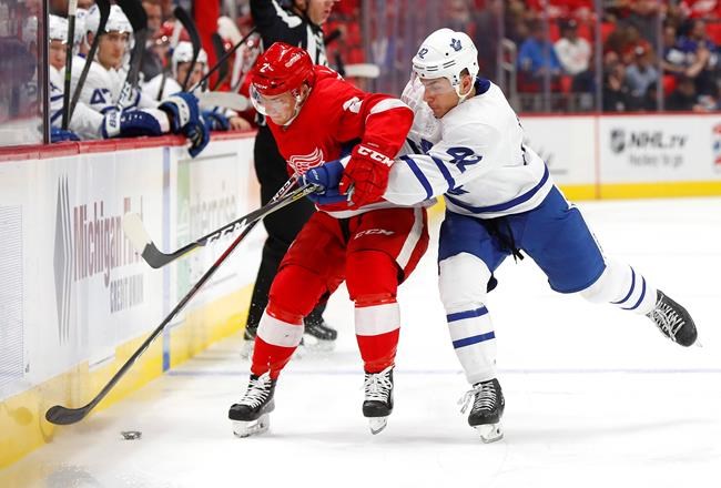 Toronto Maple Leafs wrap up pre-season with 5-1 loss to Detroit Red Wings | iNFOnews.ca