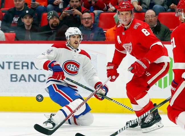 Gallagher scores twice, Canadiens beat Red Wings 6-3 | iNFOnews.ca