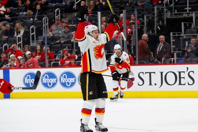 Flames start road trip with 4-2 win over Red Wings | iNFOnews.ca Flames start road trip with 4-2 win over Red Wings | iNFOnews.ca