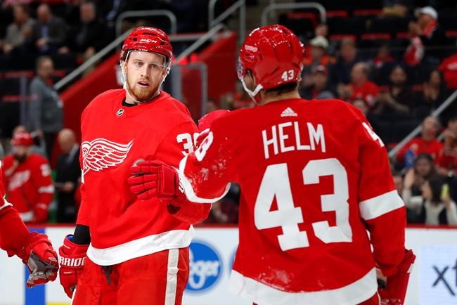 Shaw, Domi lead Canadiens to 8-1 rout of Red Wings | iNFOnews.ca CP1544593478