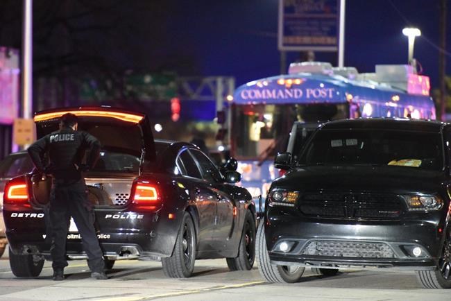 The Latest: Man charged with shooting 2 Detroit officers | iNFOnews.ca