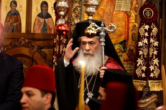 Palestinians protest patriarch ahead of Orthodox Christmas | iNFOnews.ca Palestinians protest patriarch ahead of Orthodox Christmas | iNFOnews.ca