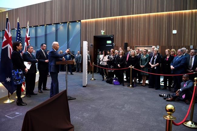 Biden visits cancer research centre in Australia | iNFOnews.ca