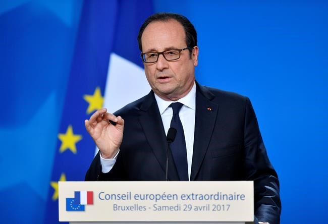 The Latest: Hollande says abstaining would boost Le Pen | iNFOnews.ca