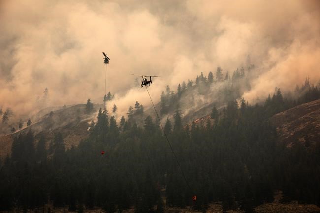 Out-of-province aid coming for B.C. as wildfire risk increases due to the heat | iNFOnews.ca