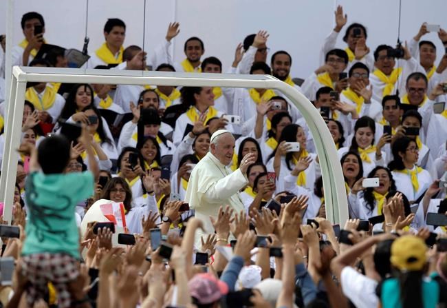 The Latest: Pope decries killings of women, other violence | iNFOnews.ca CP1659183775