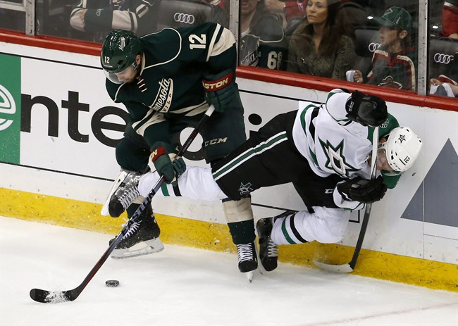 Pominville, Wild surge back to beat Stars 5-3 in Game 3 | iNFOnews.ca CP37133925