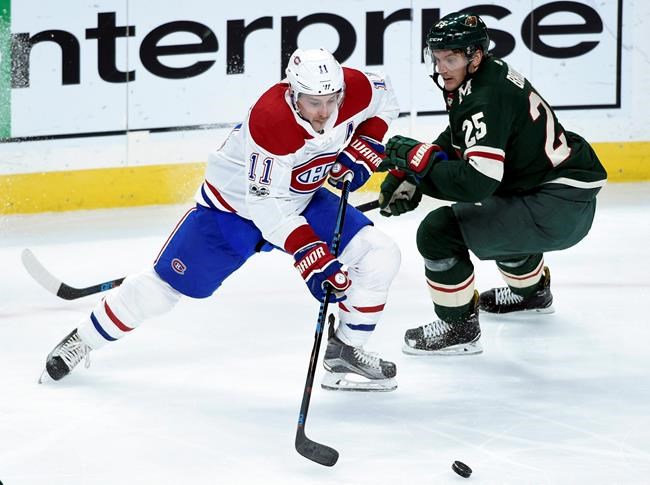 Cullen sparks Wild in 6-3 win over Price, Canadiens | iNFOnews.ca