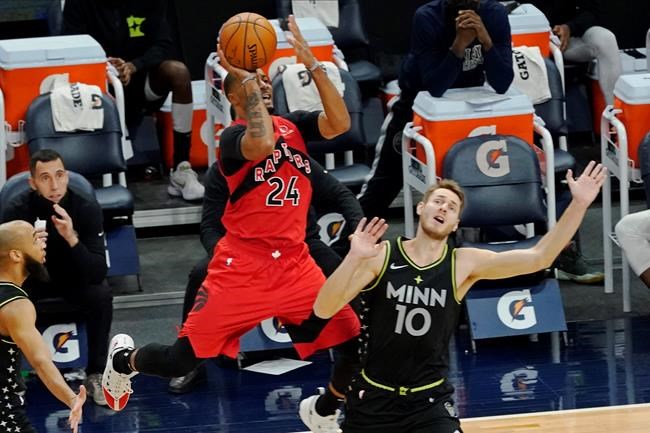 Raptors score last 11 to defeat Timberwolves 86-81 | iNFOnews.ca Raptors score last 11 to defeat Timberwolves 86-81 | iNFOnews.ca