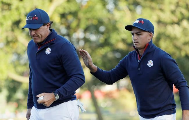The Latest: Fowler-Mickelson vs. McIlroy-Pieters is tight | iNFOnews.ca