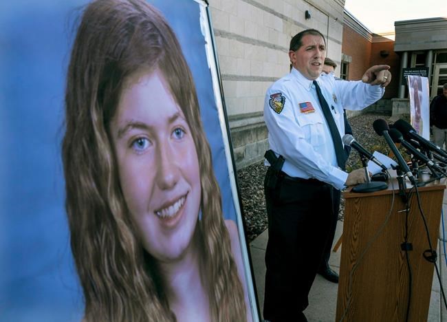 Wisconsin's Jayme Closs thanks well-wishers for support | iNFOnews.ca