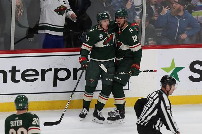 Staal's late goal saves Wild in 6-4 win over Ottawa | iNFOnews.ca