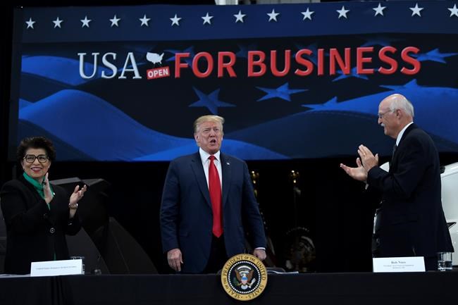 The Latest: Trump 'celebrating' tax day in Minnesota | iNFOnews.ca The Latest: Trump 'celebrating' tax day in Minnesota | iNFOnews.ca