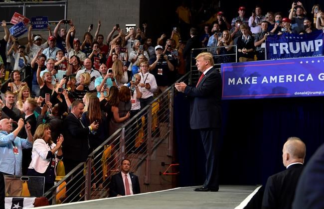 Trump defends his hard-line immigration policies to cheers | iNFOnews.ca