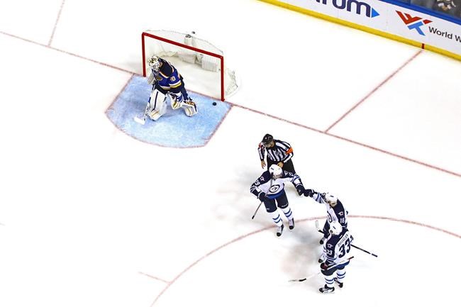 Laine sets up Little in OT, Jets beat Blues 3-2 | iNFOnews.ca