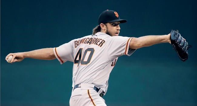 Madison Bumgarner lands on DL after dirt bike accident | iNFOnews.ca