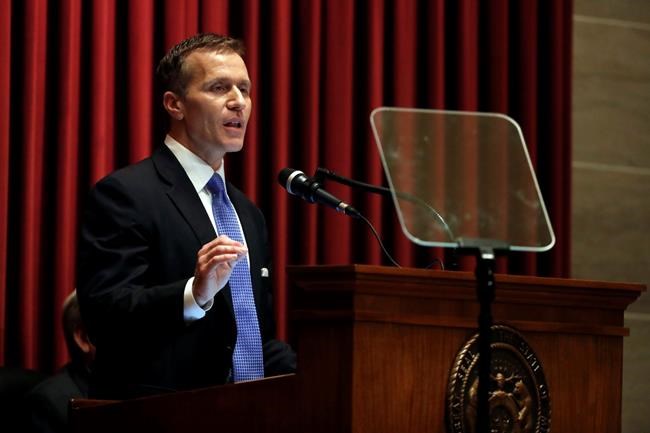 Missouri governor facing allegations had fast political rise | iNFOnews.ca