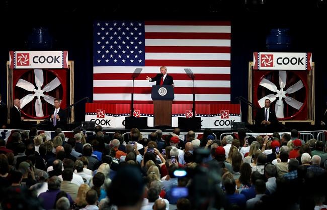 Trump pushes tax overhaul to 'bring back Main Street' | iNFOnews.ca