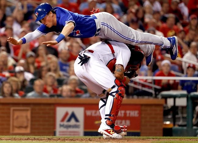 Coghlan's leap, Stroman's hit lift Blue Jays over Cards 6-5 | iNFOnews.ca
