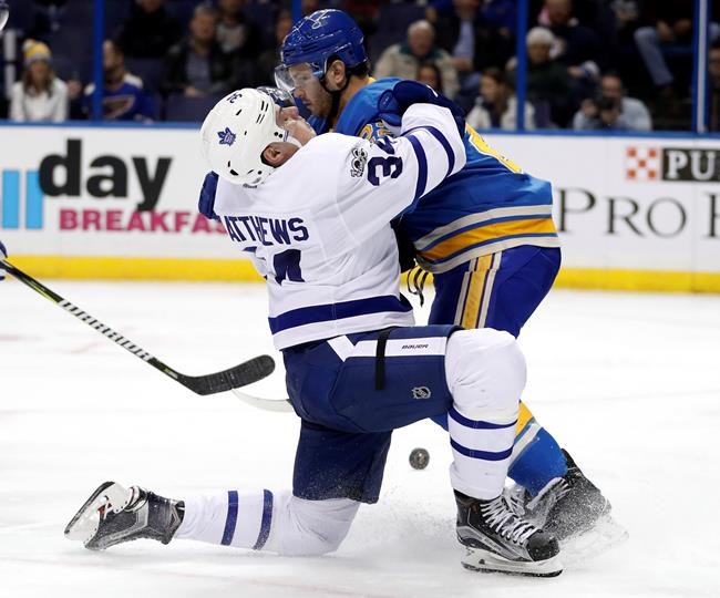 Stastny, Allen lead Blues to 5-1 win over Maple Leafs | iNFOnews.ca