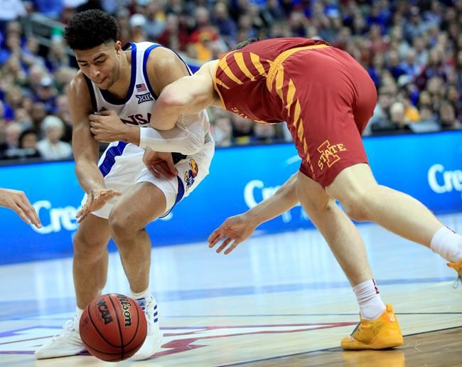Iowa State romps past KU 78-66 to win Big 12 tourney title | iNFOnews.ca CP528330700