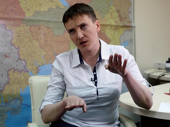 AP Interview: Savchenko calls for early elections in Ukraine | iNFOnews.ca