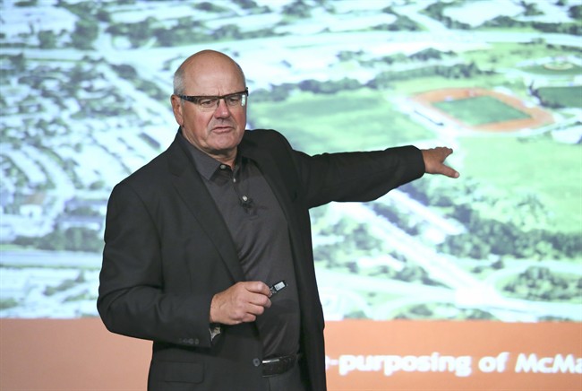 Calgary Flames, Stampeders announce plans for $900M arena and stadium | iNFOnews.ca CP34238150