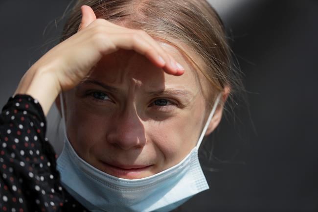 Greta Thunberg returns to school in Sweden after year off | iNFOnews.ca CP682452178