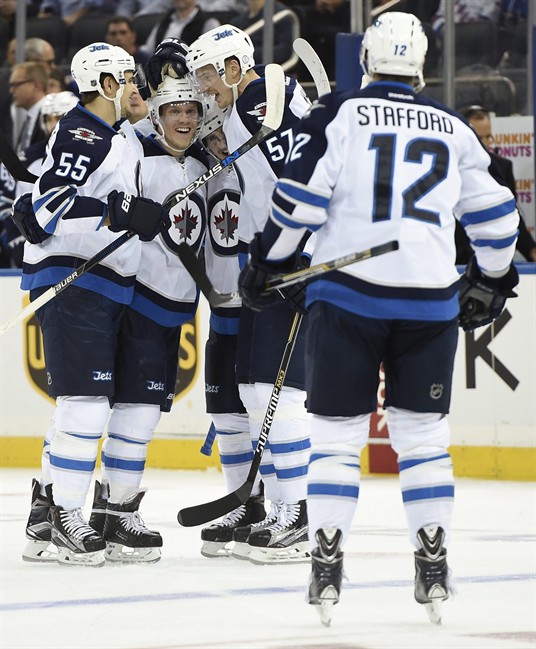Michael Hutchinson's 40 saves propels Jets to 4-1 win over Rangers | iNFOnews.ca Michael Hutchinson's 40 saves propels Jets to 4-1 win over Rangers | iNFOnews.ca
