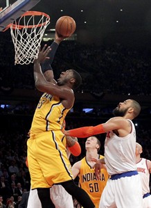 Knicks use second-half run to beat Pacers 105-79 and even series at 1-1 | iNFOnews.ca Knicks use second-half run to beat Pacers 105-79 and even series at 1-1 | iNFOnews.ca