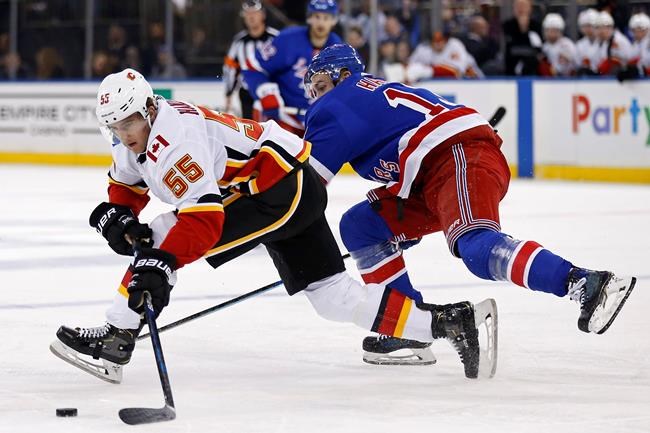 Gaudreau, Hathaway score twice as Flames top Rangers 4-1 | iNFOnews.ca